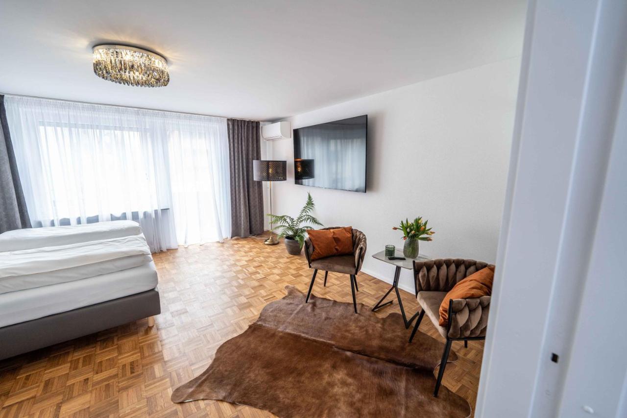 City Wohnung Fn L 5 Klimatisiert Mit Balkon Und Kueche FDH Eksteriør bilde